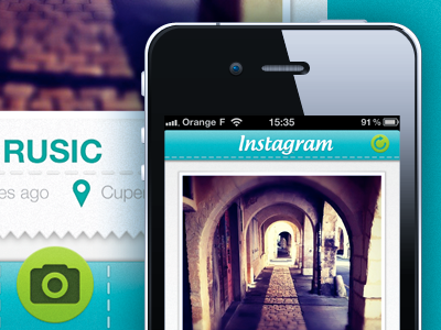 Instagram redesign instagram iphone ui