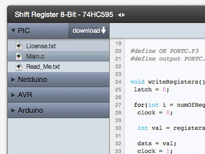 bildrCode frontend - web screenshot bildr ui