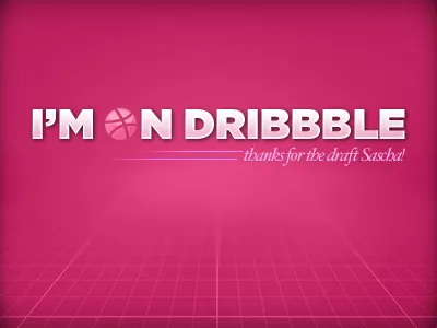 Thanks! hooray im on dribbble thanks