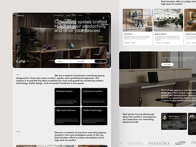 Website of a Premium Coworking branding coworking design graphic design illustration landing landing page landing page design logo poster ui ui design uidesign uiux web web design webdesign website website design websitw development