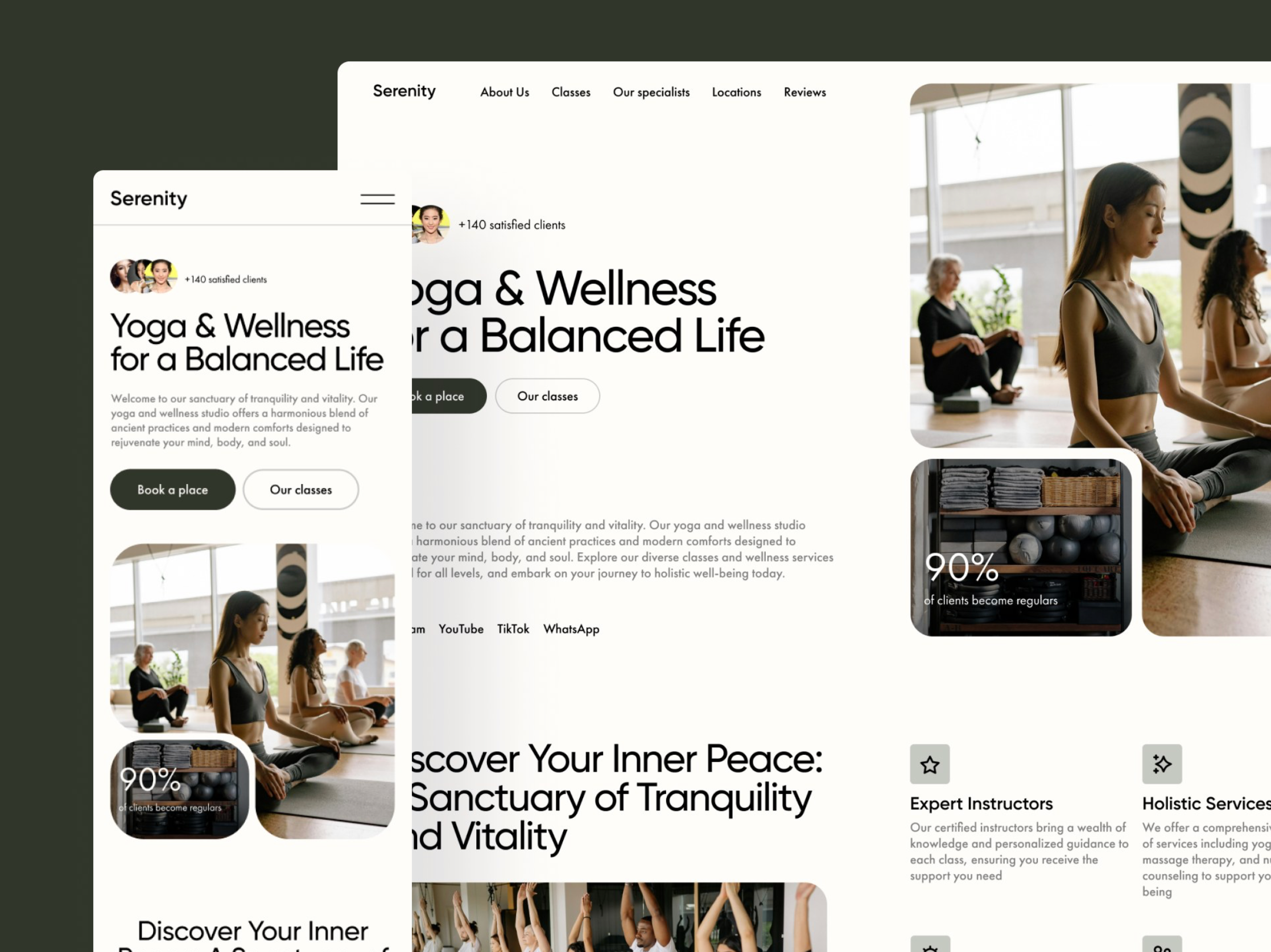 Example of Website Design & Development