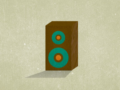 Speak Easy brown speaker texture