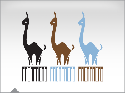 Pacapacas alpaca llama logo