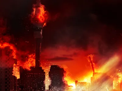 End of Days experimental photoshop