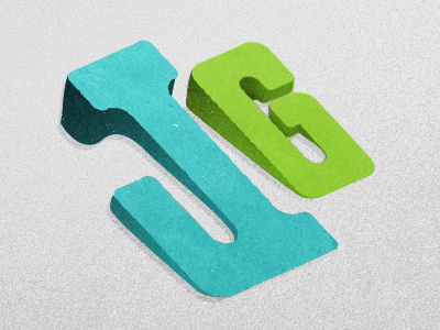 Personal Logo Graphic- for dribbble 3d graphic illustration logo personal logo type