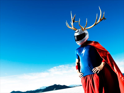 The Stag composite photography stag