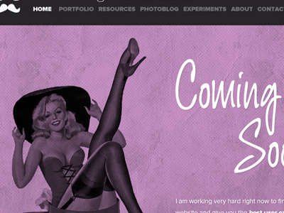 Salleedesign Coming Soon Page css html5 interface web