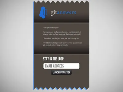 gitanswers coming soon coming soon prelaunch web design