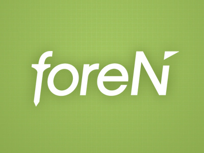 ForeNi golf logo majorproject