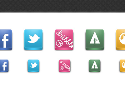 Poshicons Rebound icons media social