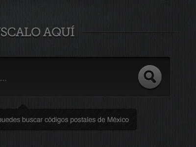 Search Input black input loupe search