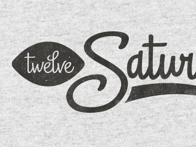 Twelve Saturdays logo