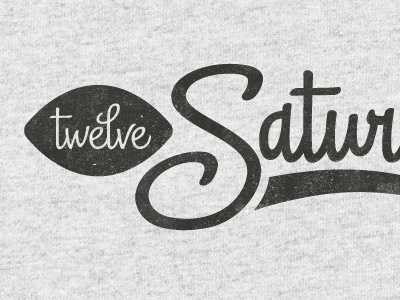 Twelve Saturdays logo