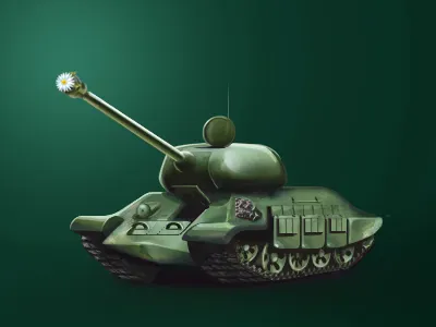 Tank 1942 1945 9 may gisterson icon peace t134 tank virtual gift