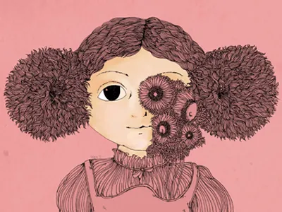 Anna drawing illustration