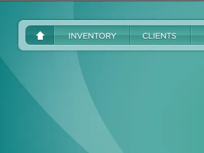 Every Layer Style Known to Man drop shadow gotham gradient green nav teal ui