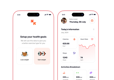 FitNex figma fitness health mobile app mobile design ui ui design