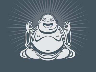 Zendesk T-shirt buddha vector