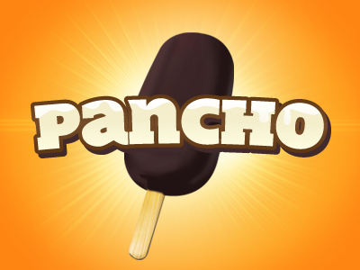 Pancho mockup illustrator photoshop typography