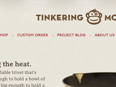 The Monkey e commerce logo monkey retail website