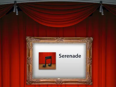 Serenade about app info ios iphone music serenade