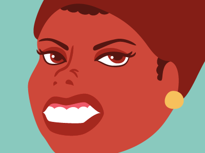 Scowl angry digital face illustration scowl vector woman