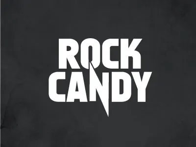Rock Candy identity logo rock candy