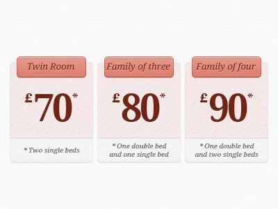 Wedding Accommodation Prices accommodation coral droid serif prices texture wedding