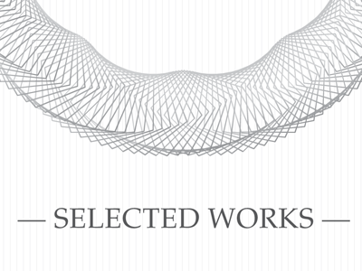 Portfolio Sneak Peek pdf portfolio print type typography