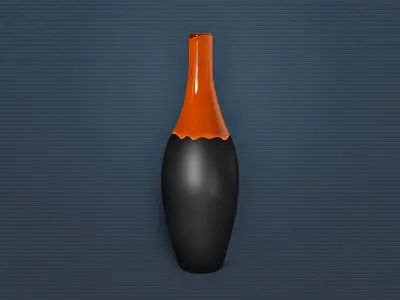 Vase ceramic icon vase