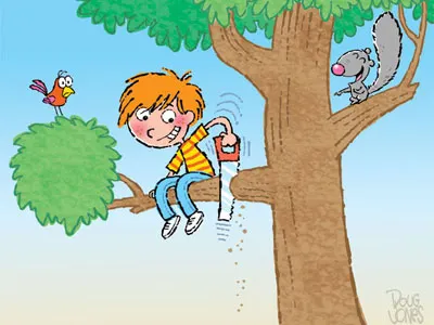 tree trimming made easy illustration