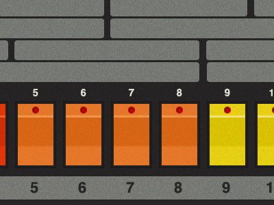 808 Beginnings analog colors music texture