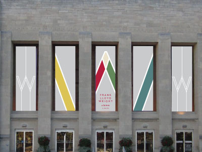 Frank Lloyd Wright Banners banner design banners design graphic design