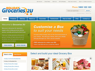 Groceries 2U Mock