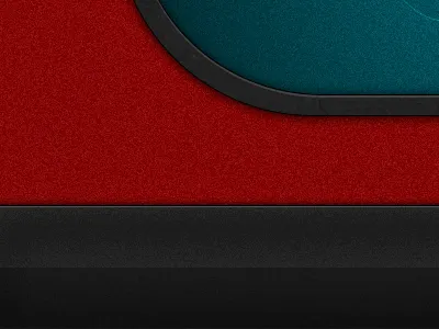 Bottom Navbar V2 app black iphone poker red table texas holdem ui