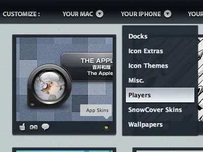 CSS3 Bubble & Hover style css3 iconpaper website wordpress