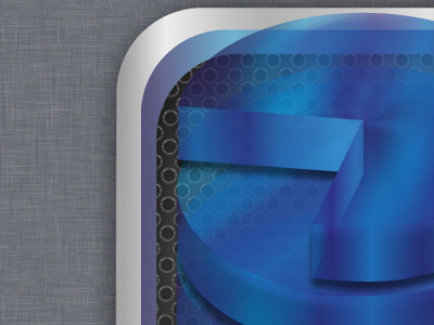iOSblue app blue icon ios