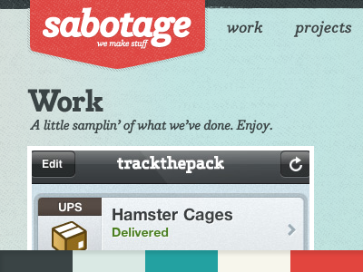 The saga continues... blue color green red redesign sabotage site
