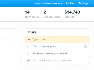 Type to add blue webapp yellow