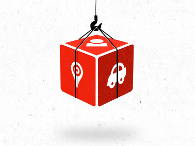 Inkstone Box airshp box crane eboz icon pixel red website