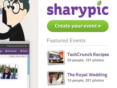 Create Your Event button green pasquale purple st ryde thumbnails