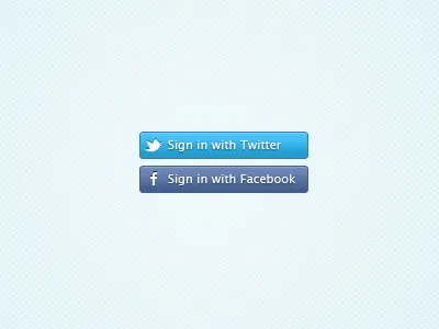 Sign In! buttons do it nauw facebook sign in twitter