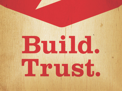 Build. Trust. logo tagline