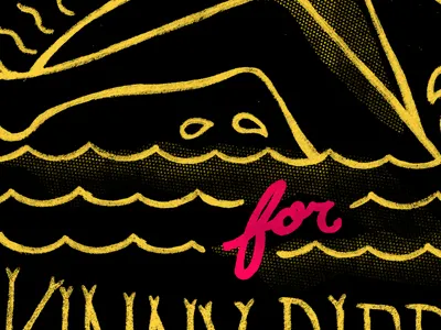 Waves & Legs handmade smith texture type