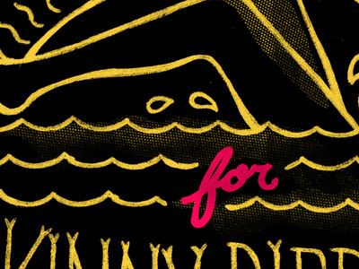 Waves & Legs handmade smith texture type