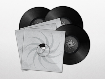 Vintage vinyl black music record vintage vinyl