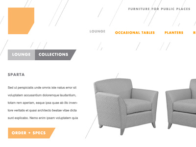 Purchasing Site app furniture web