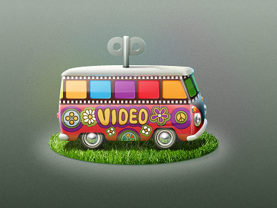 Video tuner main icon icoeye icon minibus