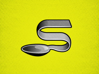 Silvrspoon green icon logo texture