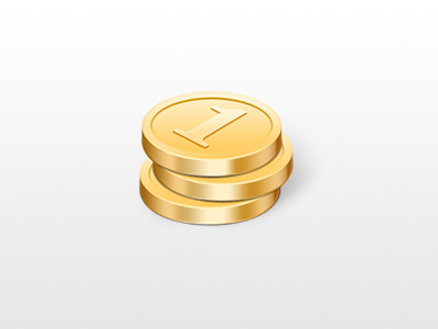 Rejected Coins Icon coins icon